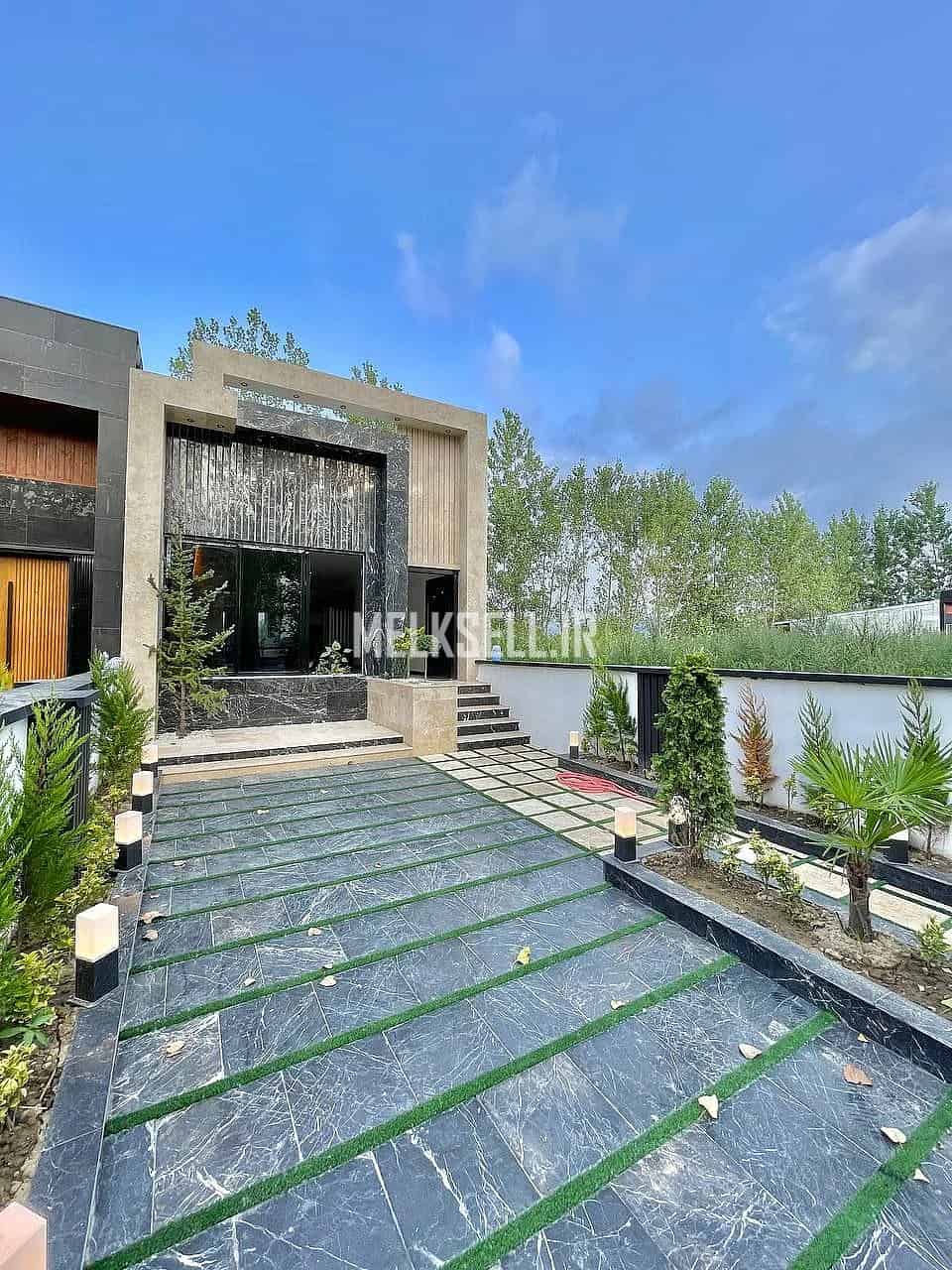 خرید ویلا همکف نما مدرن ۲۰۰ متری پلاک یک جنگل